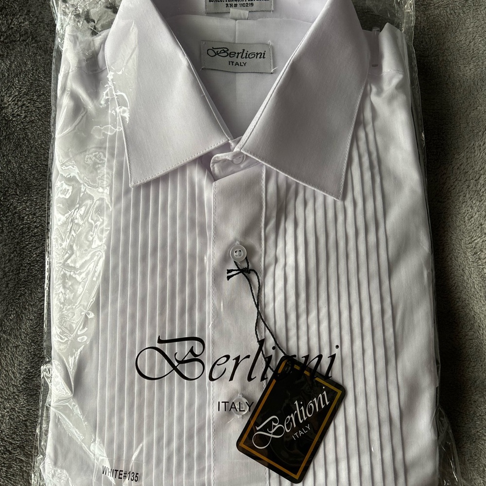 MEN’S BERLIONI TUXEDO/DRESS SHIRT